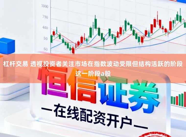 杠杆交易 透视投资者关注市场在指数波动受限但结构活跃的阶段这一阶段a股