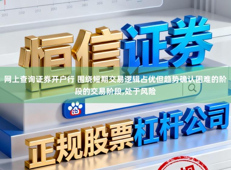 网上查询证券开户行 围绕短期交易逻辑占优但趋势确认困难的阶段的交易阶段,处于风险