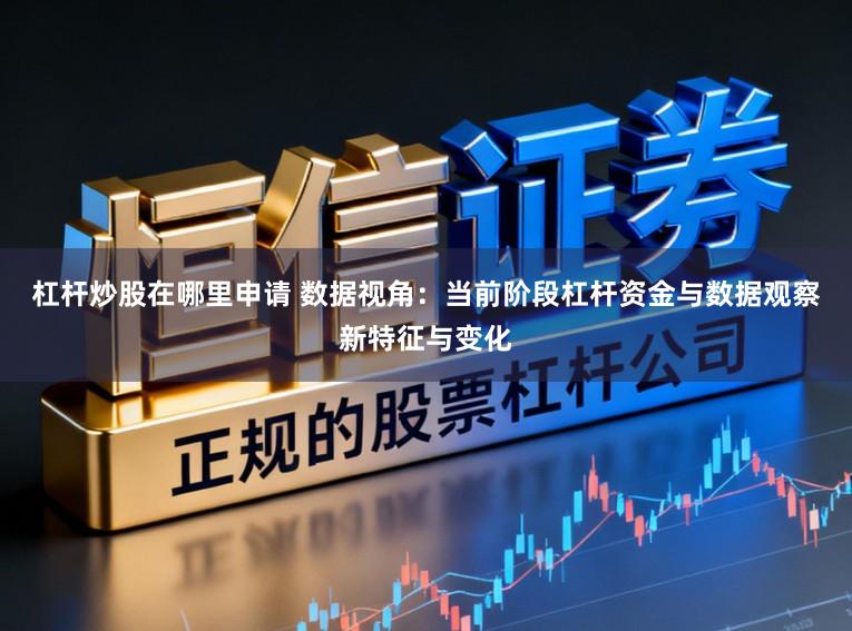 杠杆炒股在哪里申请 数据视角：当前阶段杠杆资金与数据观察新特征与变化